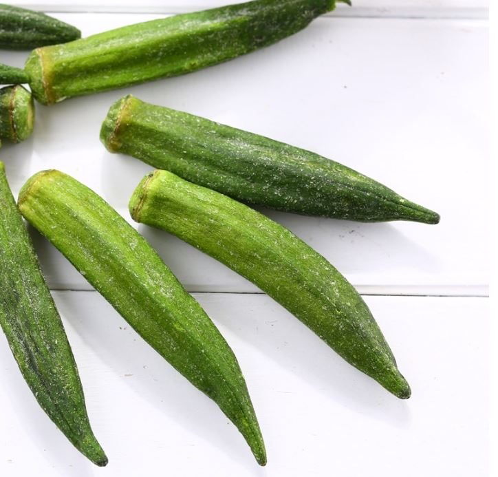 Freeze Dried Okra Whole
